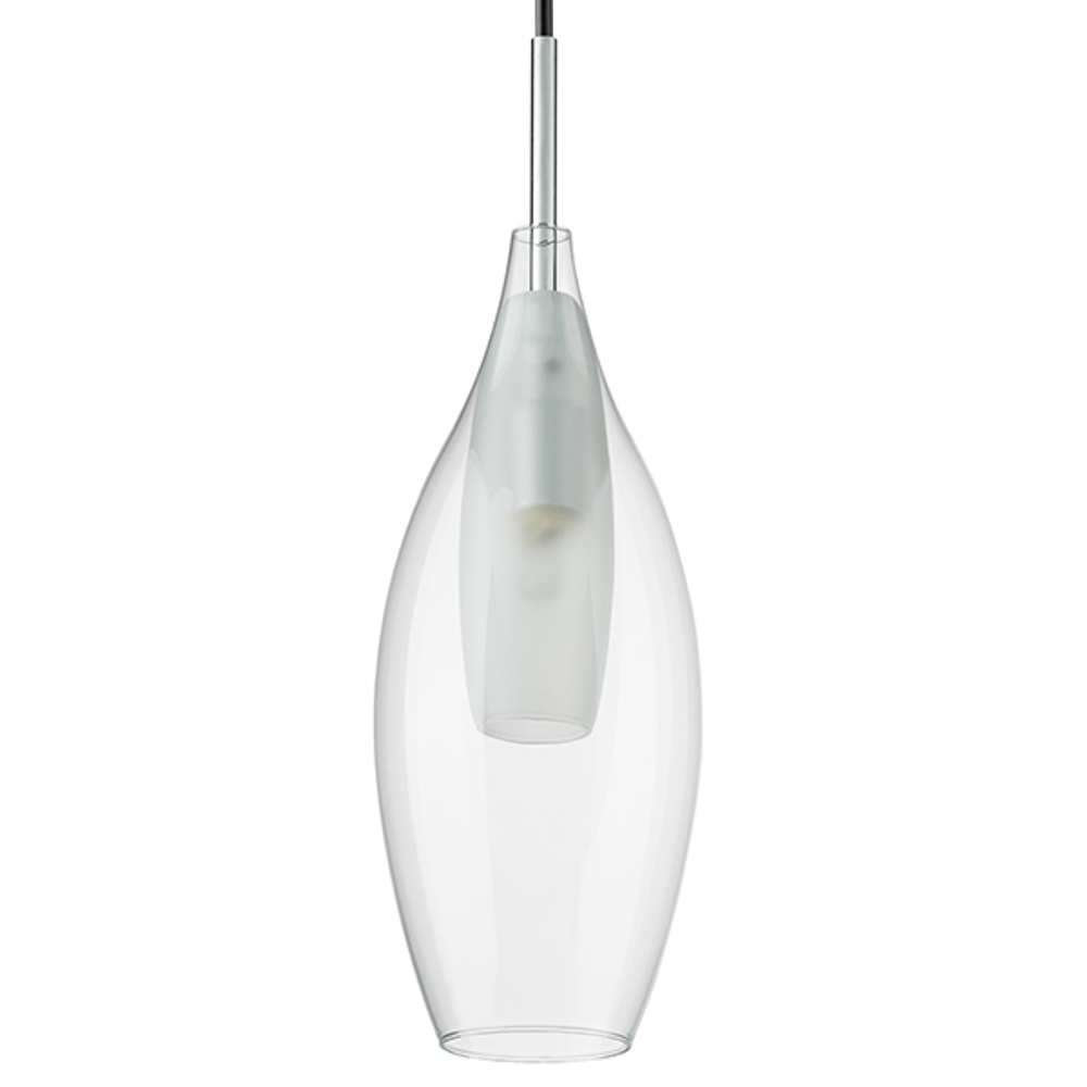 803521 Бра PENTOLA 1х25W G9 ХРОМ/ПРОЗРАЧНЫЙ