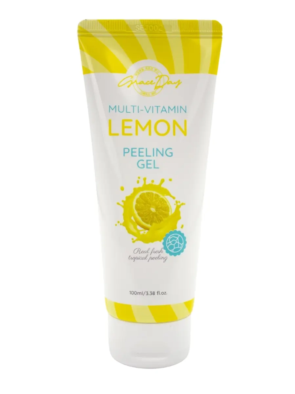 GRACE DAY - ПИЛИНГ-ГЕЛЬ ДЛЯ ЛИЦА С ЭКСТРАКТОМ ЛИМОНА MULTI-VITAMIN LEMON PEELING GEL, 100 МЛ