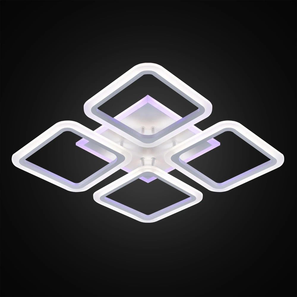 Citilux Марсель Смарт CL232A140E RGB Умная люстра Белая