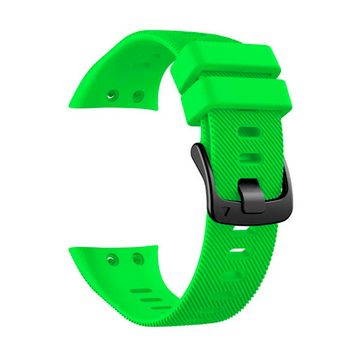 Ремешок для Garmin Forerunner 45 / Garmin SWIM 2 силиконовый (Салатовый)