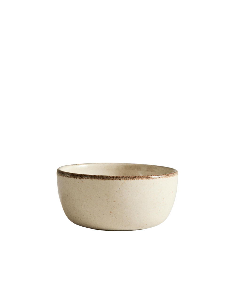 Zara Home миска из каменной керамики, цвет бежевый, 8.8 см