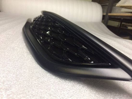 Решетка радиатора закрывает хром для Kia Rio IV