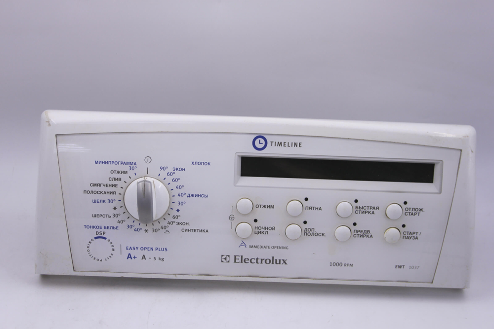 Модуль индикации стиральной машины Electrolux EWT 1037