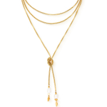 Колье Coeur de Lion Gold-White 1139/10-1614