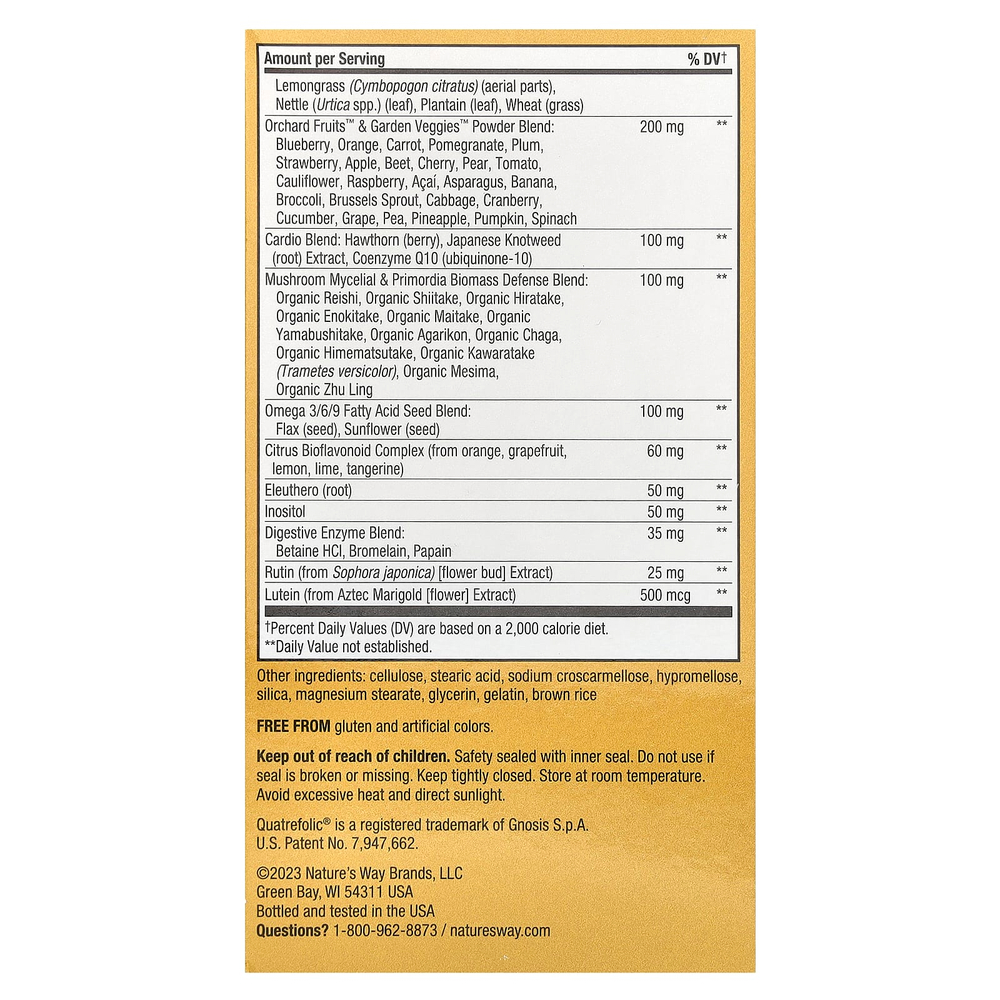 Nature's Way, Alive! Max3 Daily, мультивитаминный комплекс, без добавления железа, 90 таблеток