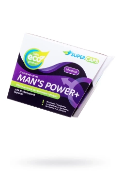 Средство возбуждающее Man's Power plus 10 капс + 1 капсула в подарок