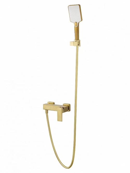 Смеситель для душа WONZON & WOGHAND CUBE 2.0 WW-88048068-BG золото брашированное