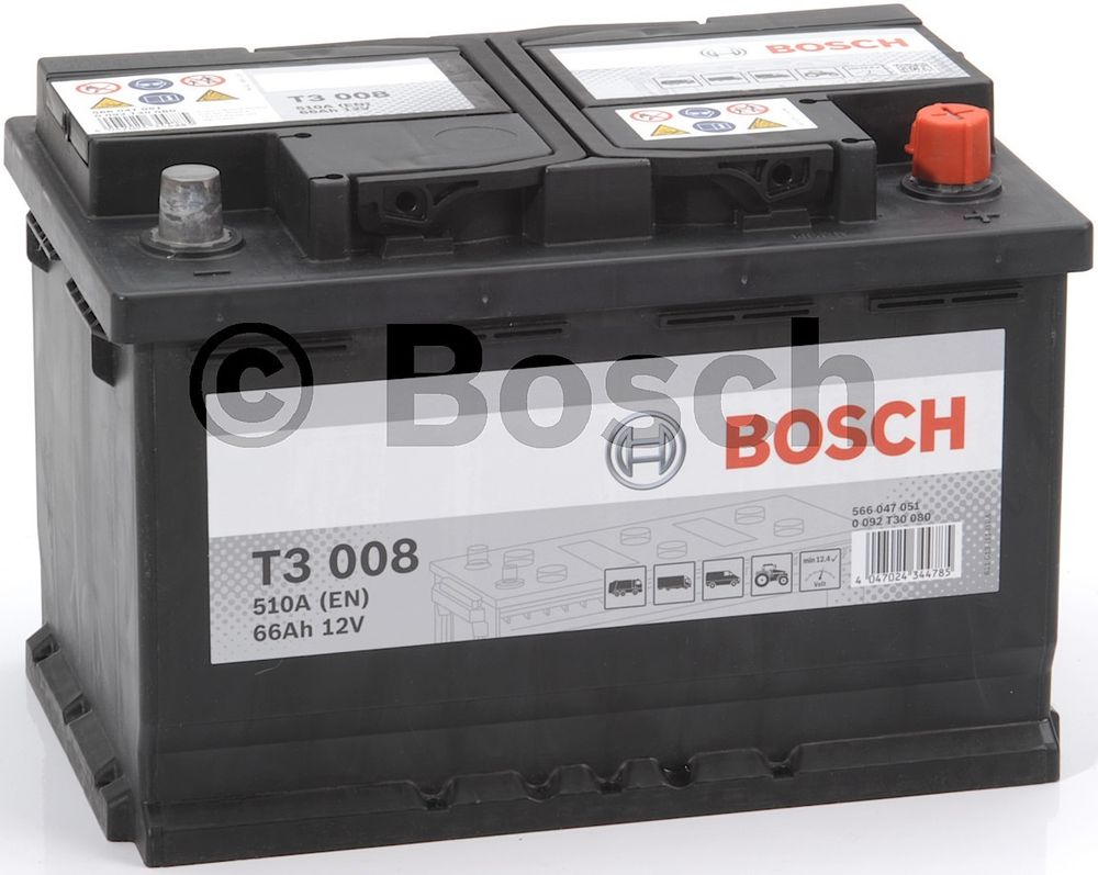 BOSCH T3 6CT- 66 аккумулятор