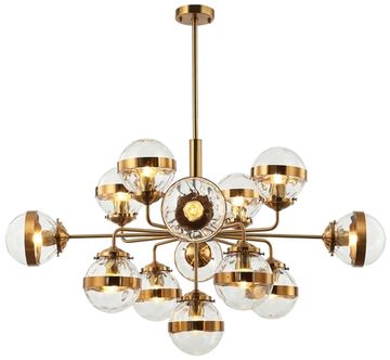 Люстра на штанге 13*Е27 2134/05/13P бронза Sogno Stilfort