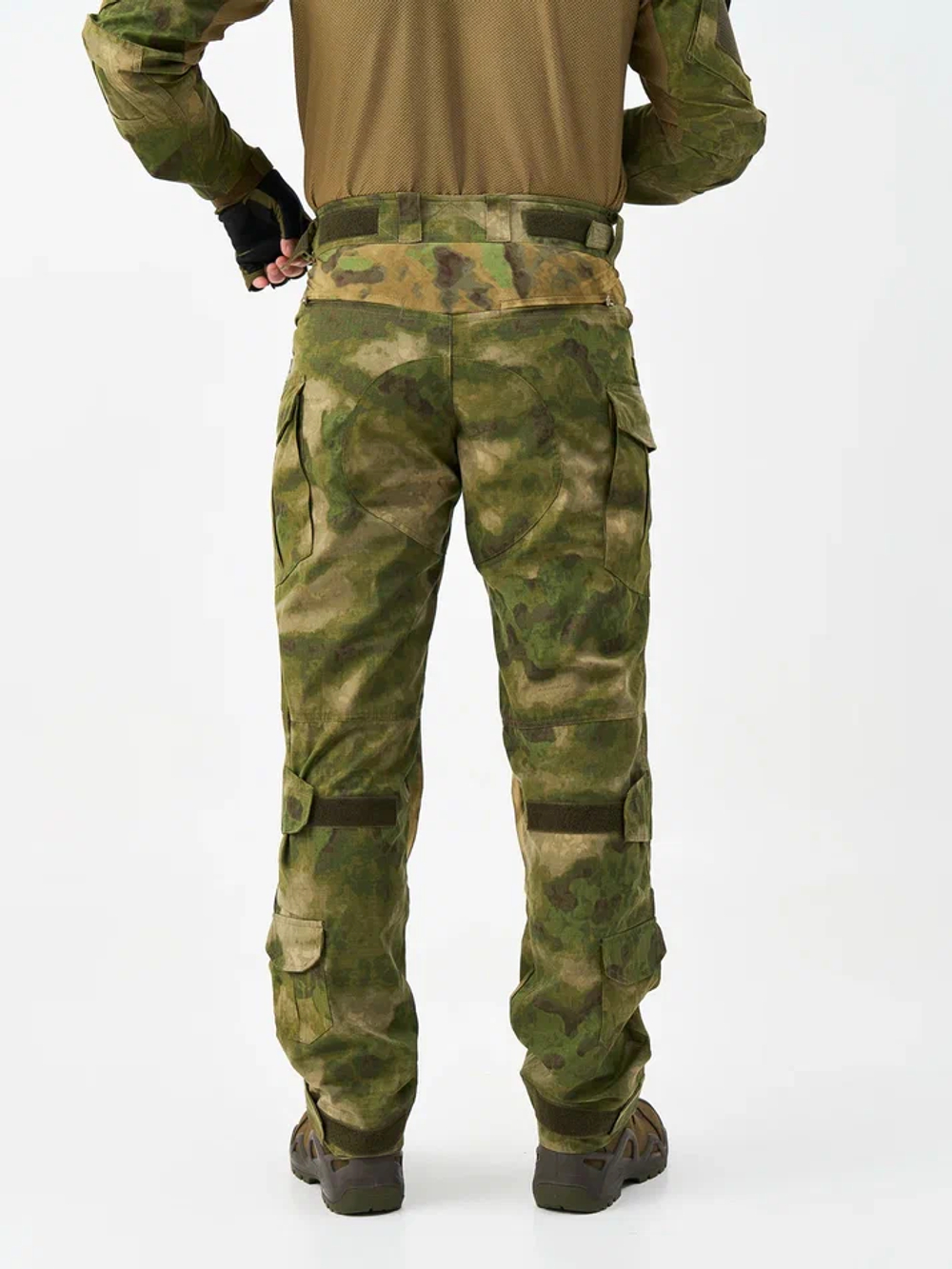 Брюки тактические мужские GEN 3 COMBAT A-TACS FG (ГЕН 3 КОМБАТ А-ТАКС ФГ), MIMICRYA материал рипстоп нейлон + хлопок (50%*50% NYCO), расцветка A-TACS FG (МОХ)