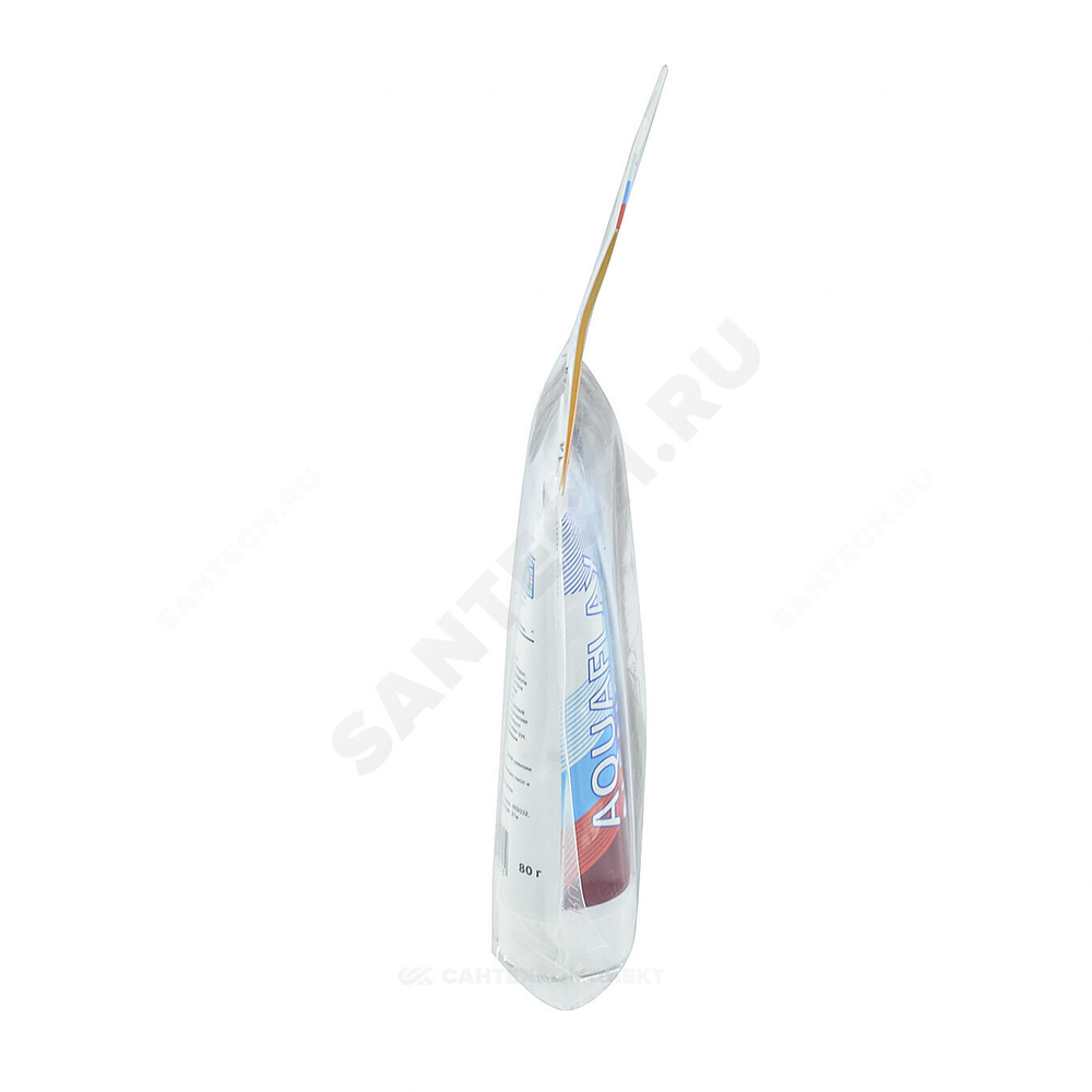Набор для уплотнения резьбы лен (РФ) 20гр+паста 80гр AQUAFLAX NANO 04051 .