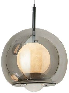 Светильник подвесной LED 10W 3000К 4031/02/01P чёрный/дымчатый Geolight Stilfort