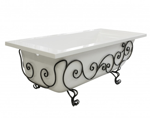 Кованая подставка для ванн Эстет "Дельта" 150 см, ФР-00001215