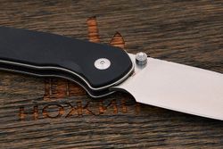 Нож складной CJRB Pyrite Large, клинок 92мм, сталь AR-RPM9, рукоять G10