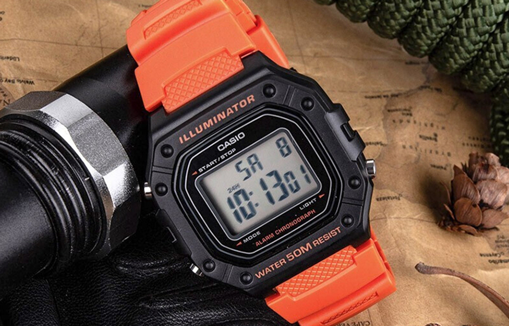 Часы CASIO, W-218H-4B2