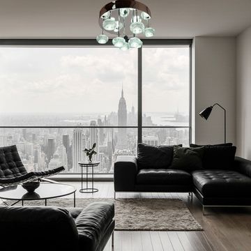 Люстра потолочная MANNE PL.7441-9+4(SL) d50