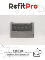 Верхняя панель с клавиатурой для ноутбука Lenovo ThinkBook 14 G3 ACL серая (5CB1C89902), оригинал