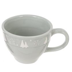 GAEM Набор чашка с блюдцем "Белый медведь", 250 мл, L16 W15,5 H8 см
