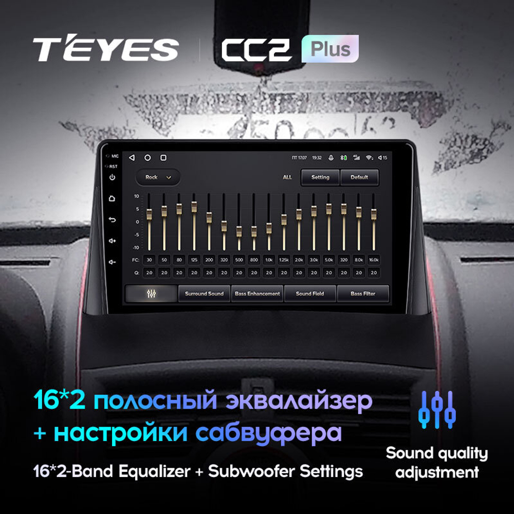 Teyes CC2 Plus 9"для Renault Megane 2 2002-2009