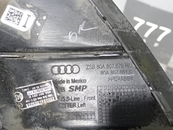 Решетка переднего бампера левая Audi Q5 2 (FY) 17-20 Б/У Оригинал 80A807679HRU6