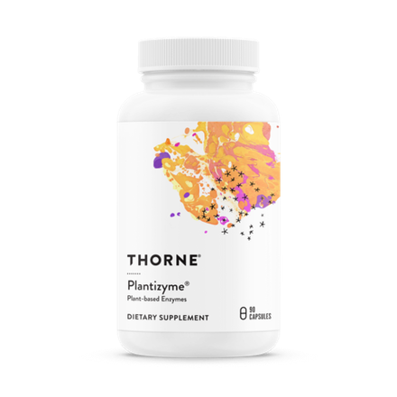 Thorne Research, Энзимы, Plantizyme, 90 капсул
