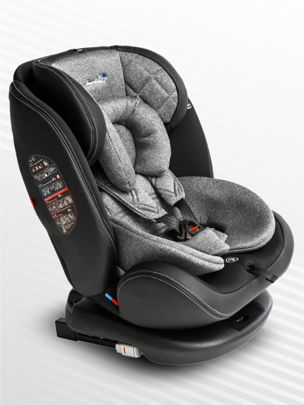Автокресло детское AMAROBABY ST-3,Isofix класс D, группа 0+/1/2/3