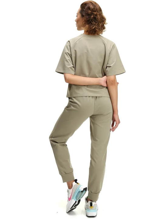 Брюки джогеры 2х-нитка