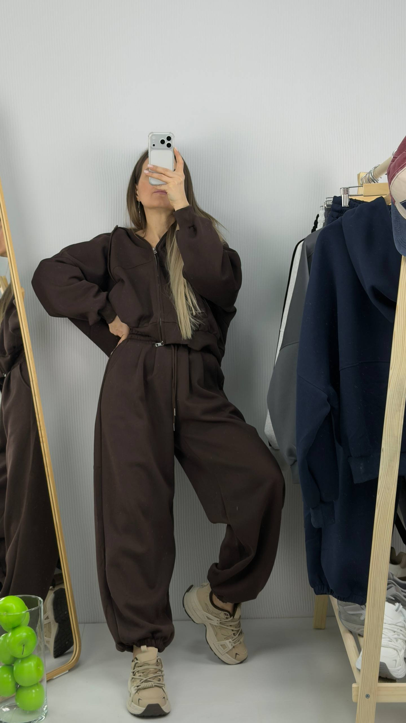 Костюм женские арт. 3597 цвет "коричневый"