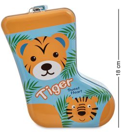 BX- 56/1 Металлическая копилка «Сапожок»