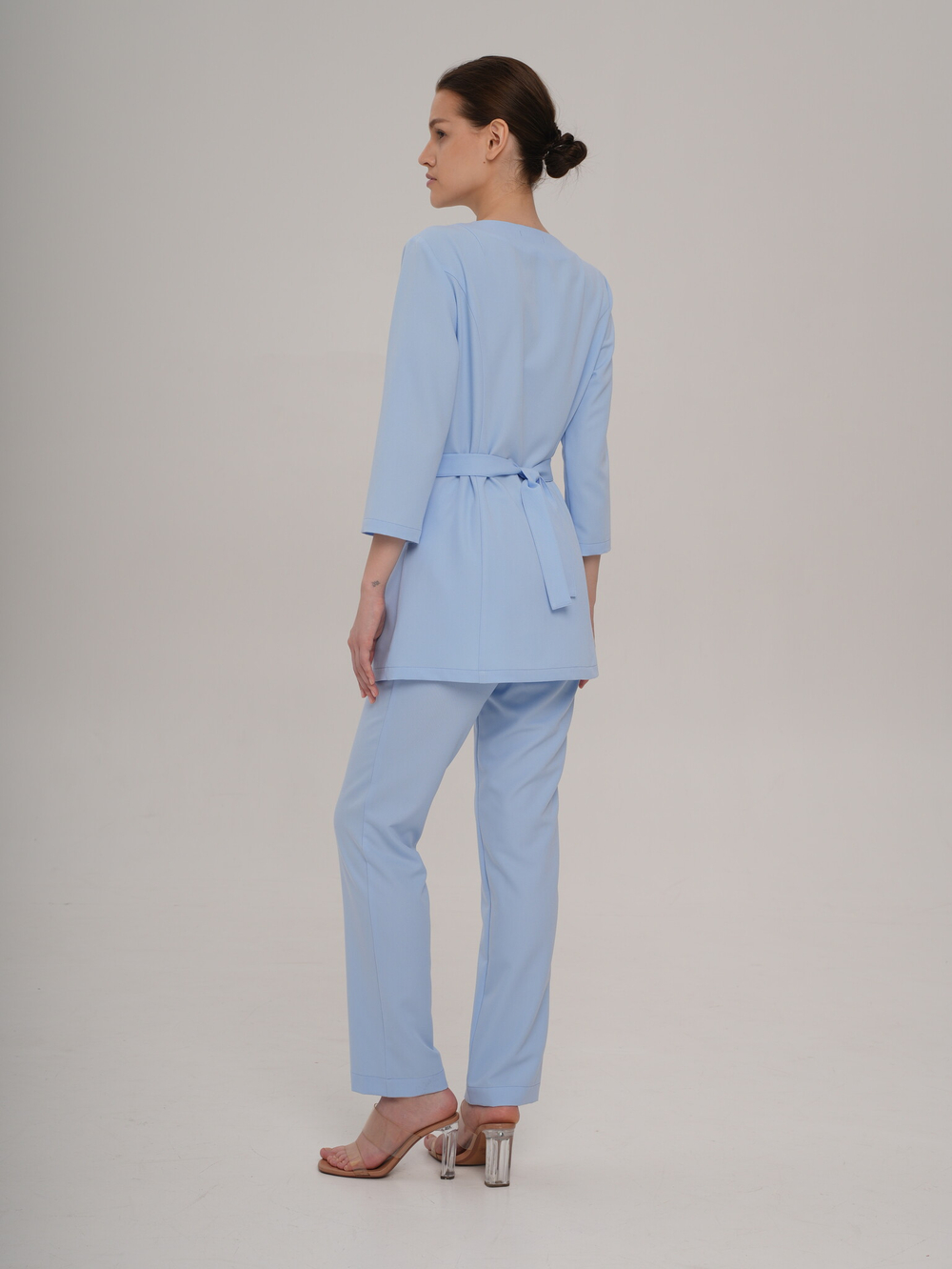 Блуза медицинская женская | Бл-379 а 3/4 либерти люкс