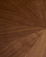 Круглый стол Naanim из орехового шпона Ø 120 см