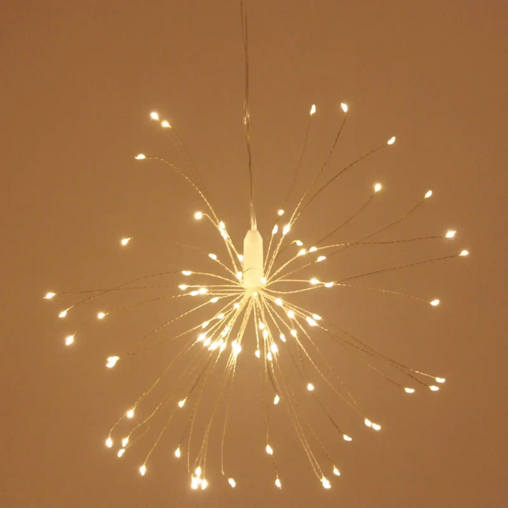 Гирлянда для дома БАХРОМА «Сфера» ш3м*в0,4/0,6м 500 ламп LED, 8 режимов, IP-40, Теплый белый