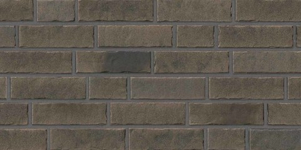 Stroeher - 368 sepiaquarz, Zeitlos, состаренная поверхность, ручная формовка, 240x71x14 - Клинкерная плитка для фасада и внутренней отделки