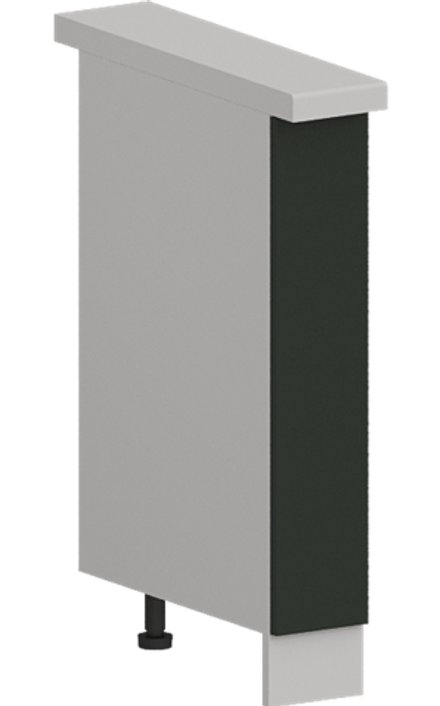 Кухня Модуль ШНБ 150 Графит / Насыщенно-зеленый