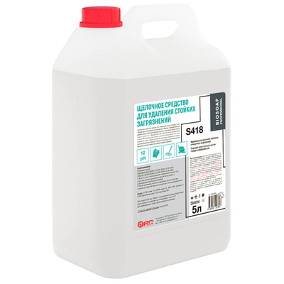 Средство моющее АИС BIOSOAP Professional S418 Щелочное для удаления стойких загрязнений 5л