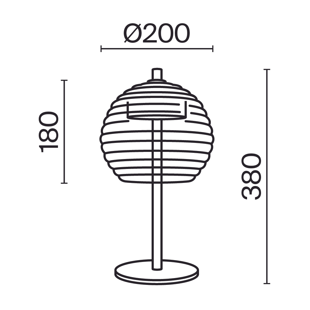 Настольная светодиодная лампа Maytoni Rueca P060TL-L12BSK1
