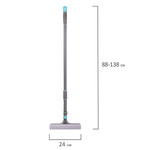 Окномойка вращающаяся со сгоном, телескопическая ручка 88-138 см, ширина 24 см, LAIMA HOME, 606802