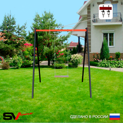 Уличные качели Sv Sport УК254В1 (1.8м/Деревянные/Подвесы на втулке 1к)