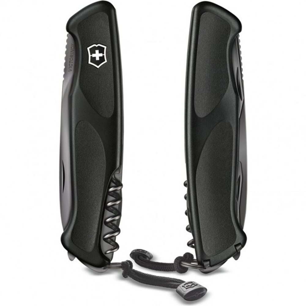 Нож Victorinox RangerGrip 55, 130 мм, 12 функций, черный