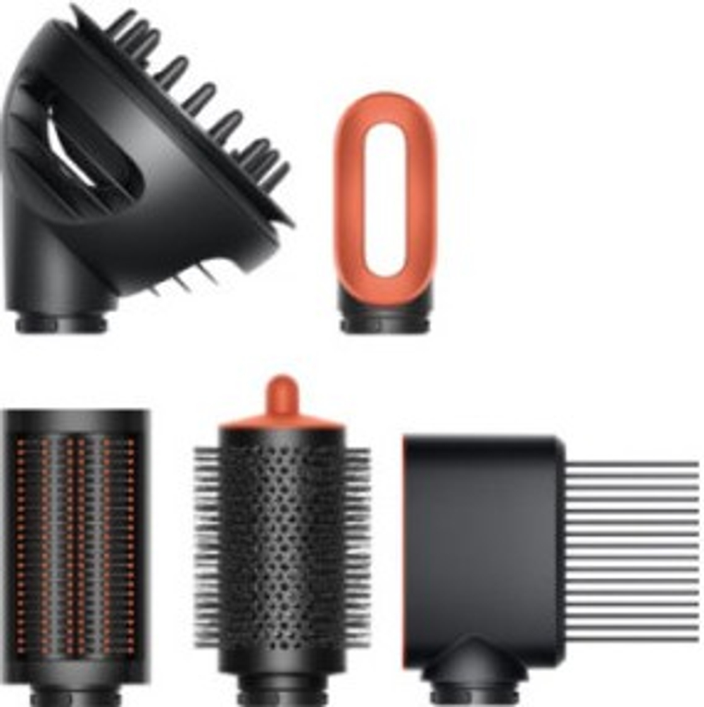 Стайлер Dyson Aiwrap HS08 Complete Long Diffuse для вьющихся волос, синий+оранжевый