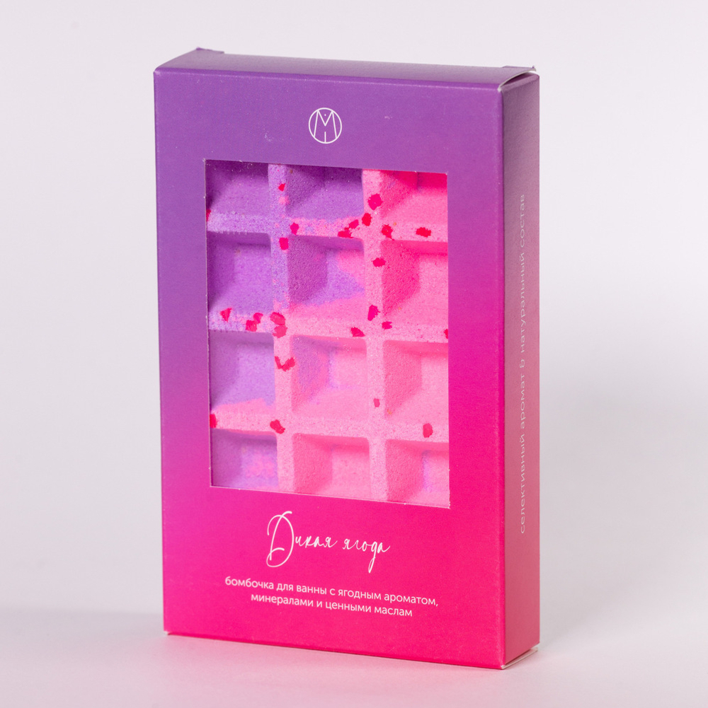 MiPASSiON Бомбочка вафля "Дикая ягода"  140гр