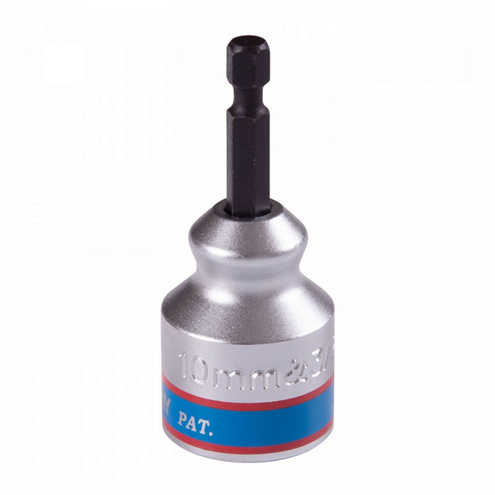 KING TONY (75A110M) Шпильковерт роликовый для шуруповерта 1/4", 10 мм