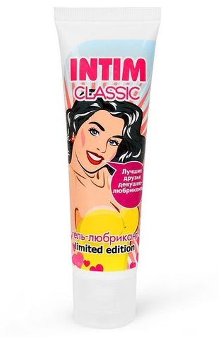 Гель-лубрикант на водной основе INTIM CLASSIC Limited Edition - 50 гр.