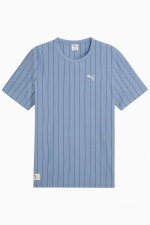 Футболка Puma Class Striped Tee - синий