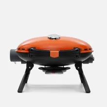 Портативный газовый гриль O-grill 500MT bicolor black-orange + адаптер А, 1 горелка
