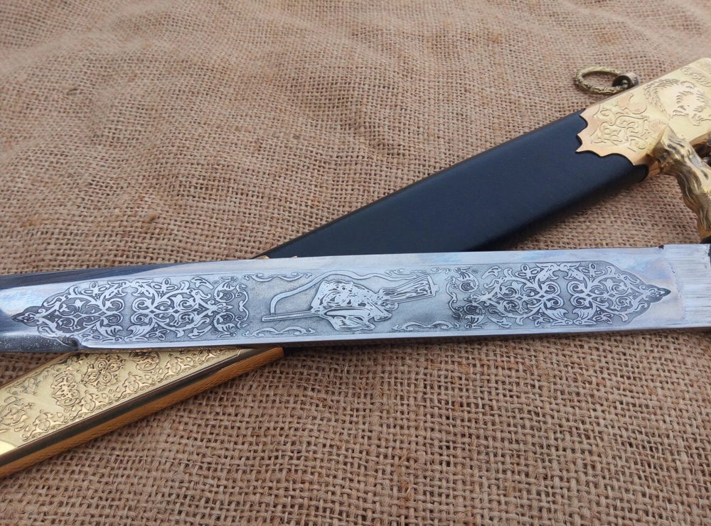 Кинжал Офицеров Придворной охоты, образца 1855 г.