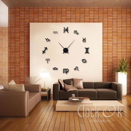 Настенные 3D часы Symbol