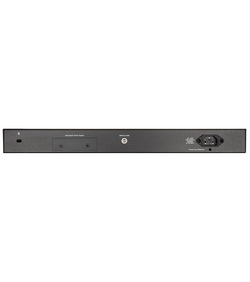 D-Link PROJ Managed L3 Stackable Switch 24x1000Base-T, 2x10GBase-T, 4x10GBase-X SFP+, Surge 6KV, CLI, 1000Base-T Management, RJ45 Console, USB, RPS, Dying Gasp