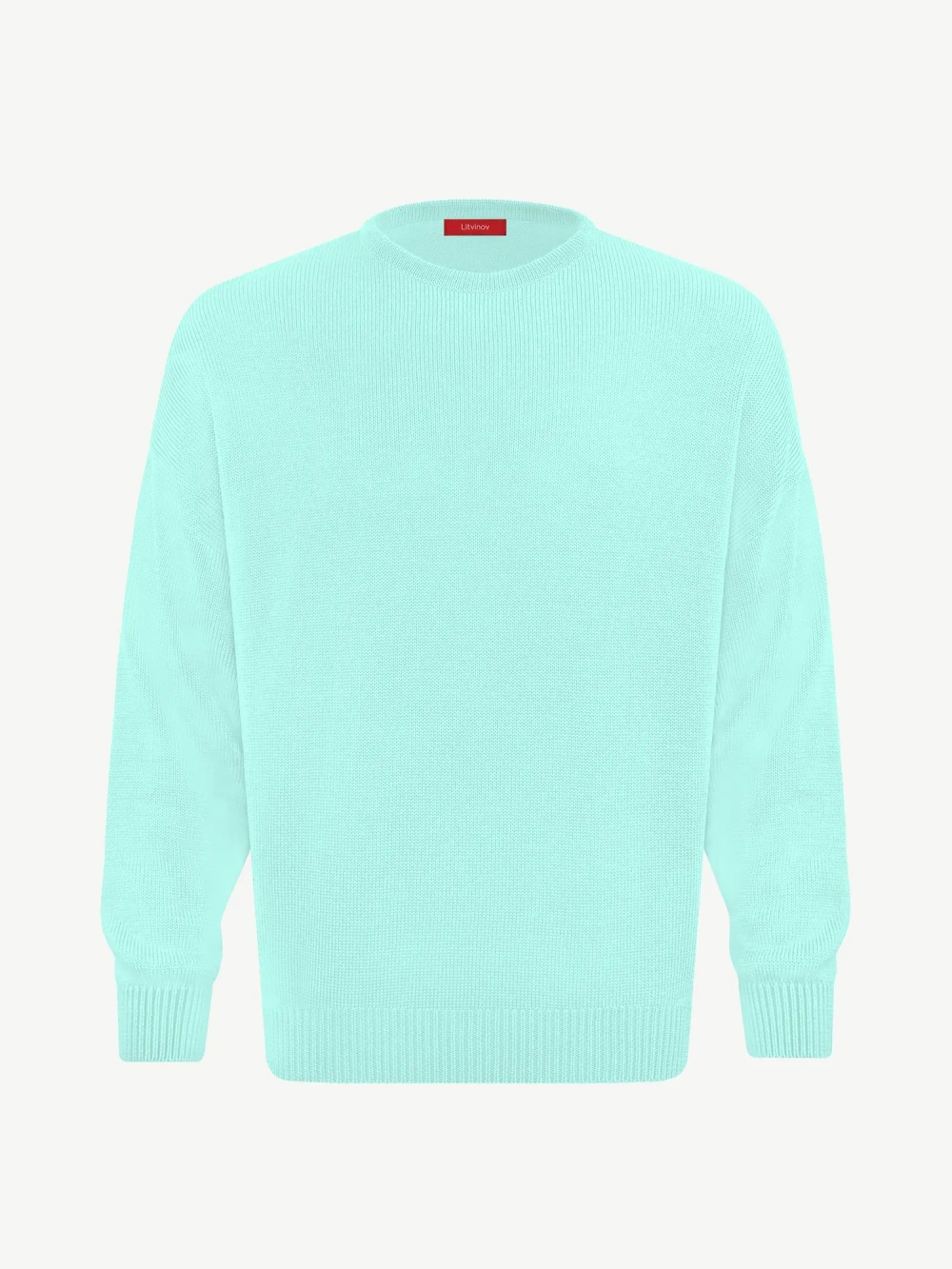 Джемпер оверсайз из хлопка