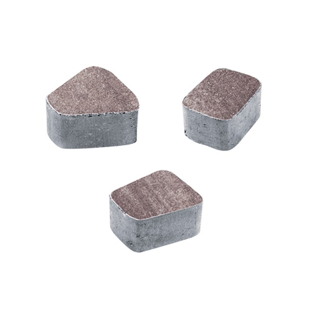 Тротуарная плитка КЛАССИКО (круг) - Искусственный камень Плитняк, комплект из 3 видов плит